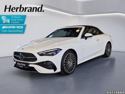 Gebraucht Mercedes CLE200 AMG line 204 PS (150 kW) 2024 Unilack polarweiß Cabrio