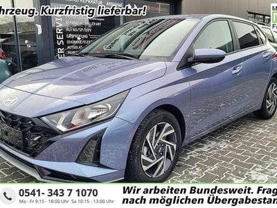 Neu Hyundai i20 90 PS (66 kW) 2025 Vibrant blau Kleinwagen