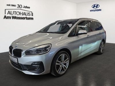 Gebraucht BMW 216 Gran Tourer Sport Line 109 PS (80 kW) 2019 Silber Van / Kleinbus