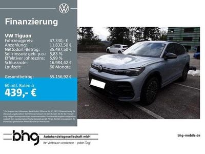 Gebraucht VW Tiguan R-line 193 PS (141 kW) 2025 Silber SUV
