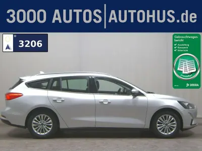 Gebraucht Ford Focus Titanium 125 PS (91 kW) 2021 Silber Kombi
