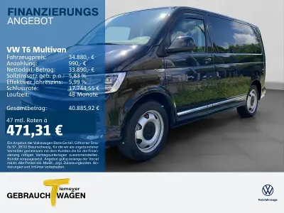 Occasion VW Multivan Generation Six 199 ch (146 kW) 2018 Noir Monospace