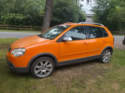 Gebraucht VW Polo Cross 101 PS (74 kW) 2007 Orange Kleinwagen