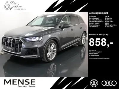 Używany Audi Q7 S-Line 286 KM (210 kW) 2022 Szary SUV