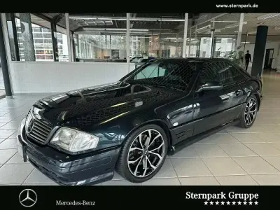 Brugt Mercedes SL320 224 HK (164 kW) 1999 Sort Cabriolet