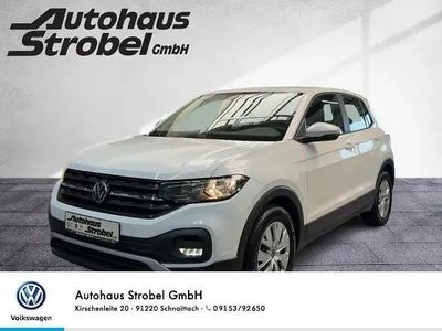 Pure white Gebraucht 2019 VW T-Cross Basis SUV | 19.690 € (Fairer Preis)