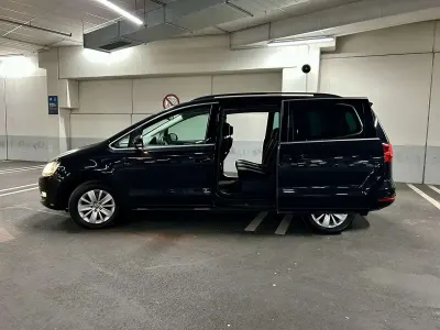 Gebraucht VW Sharan 140 PS (102 kW) 2012 Schwarz Van / Kleinbus