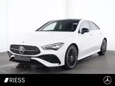 Brugt Mercedes CLA200 AMG 163 HK (119 kW) 2025 Hvid Coupe