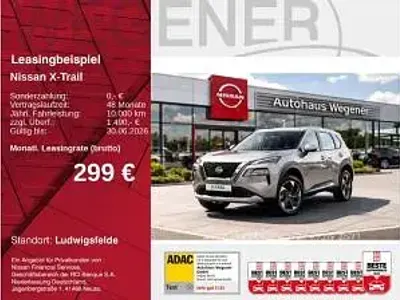 Neu Nissan X-Trail 163 PS (119 kW) 2025 Silber (new silver metallic) SUV