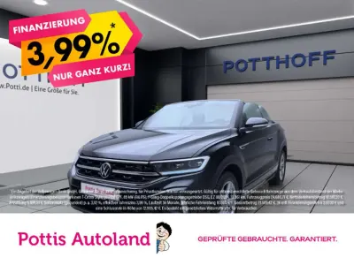Gebraucht VW T-Roc Cabriolet R-line 150 PS (110 kW) 2025 Schwarz Cabrio