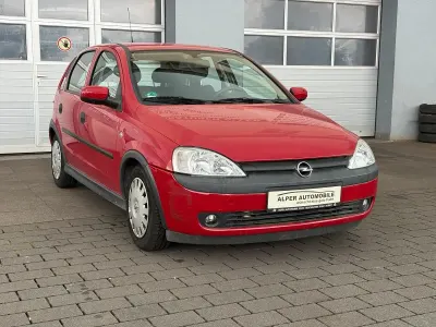 Gebraucht Opel Corsa 75 PS (55 kW) 2002 Rot Kleinwagen