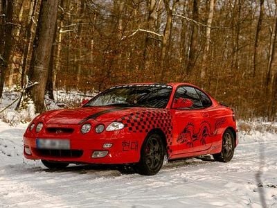 Gebraucht Hyundai Coupé 139 PS (102 kW) 2000 Rot Coupé