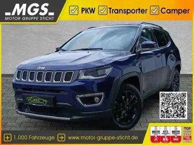 Gebraucht Jeep Compass Limited 131 PS (96 kW) 2021 Jetset blue m. dach schwarz SUV