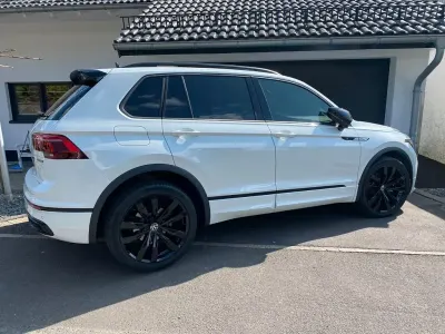 Gebraucht VW Tiguan R-line 200 PS (147 kW) 2021 Weiß SUV