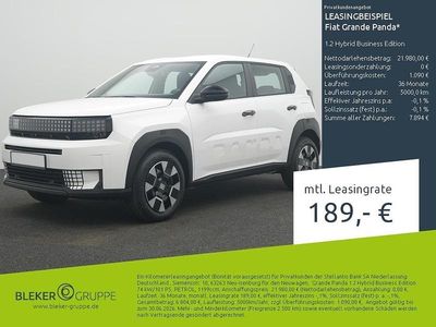 Nuova Fiat Grande Panda Business 101 CV (74 kW) 2026 Bianco Utilitaria