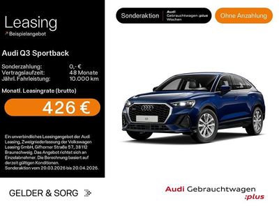 Gebraucht Audi Q3 190 PS (139 kW) 2025 Navarrablau metallic SUV