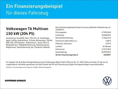 Gebraucht VW Multivan Comfortline 204 PS (150 kW) 2017 Rot Van / Kleinbus