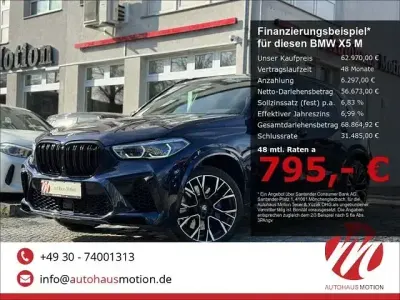 Brugt BMW X5 M Competition Edition 626 HK (460 kW) 2021 Blå SUV