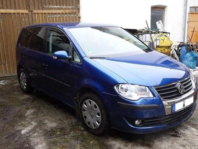 Gebraucht VW Touran 140 PS (102 kW) 2007 Blau Van / Kleinbus