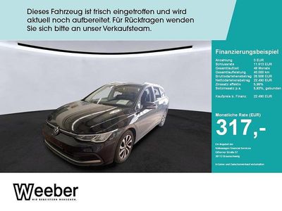 Gebraucht VW Golf VIII Active 131 PS (96 kW) 2023 Schwarz Kombi