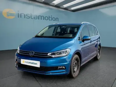Gebraucht VW Touran 150 PS (110 kW) 2022 Blau Van / Kleinbus