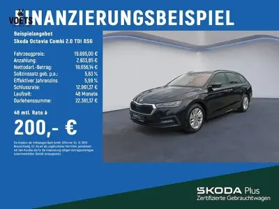 Gebraucht Skoda Octavia Ambition 150 PS (110 kW) 2023 Schwarz Kombi
