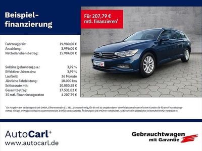 Blau Gebraucht 2021 VW Passat Business Kombi | 19.980 € (Guter Preis)