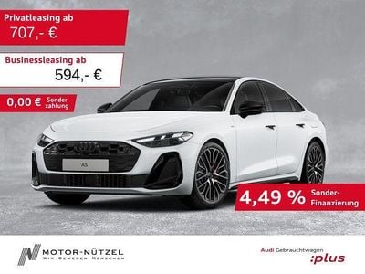 Gebraucht Audi A5 Ambiente 367 PS (269 kW) 2025 Gletscherweiß metallic Limousine