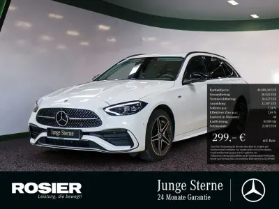 Brugt Mercedes C300e Advanced 204 HK (150 kW) 2025 Hvid Stationcar