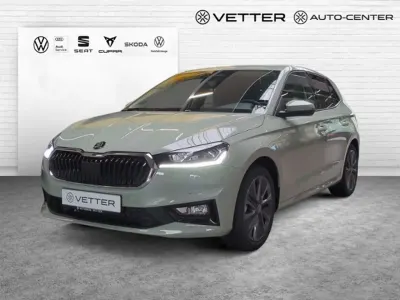 Neu Skoda Fabia 116 PS (85 kW) 2026 Timiano grün Kleinwagen