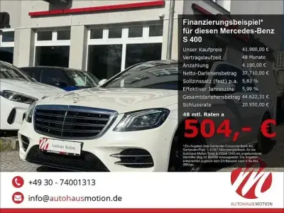 Second-hand Mercedes S400 340 CP (250 kW) 2017 Alb Berlinǎ
