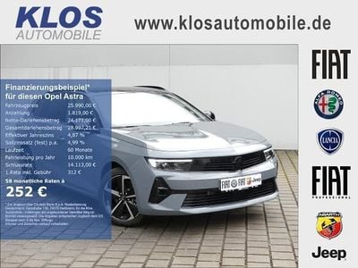Neu Opel Astra 131 PS (96 kW) 2025 Grafik grau Kombi
