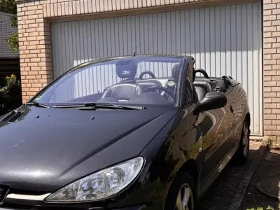 Gebraucht Peugeot 206 109 PS (80 kW) 2004 Schwarz Cabrio