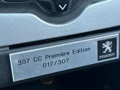 Gebraucht Peugeot 307 CC 136 PS (100 kW) 2003 Silber Cabrio