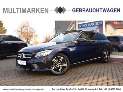 gebraucht Mercedes C220 Avantgarde T d 4Matic EU6d- Pano/Navi/MULT