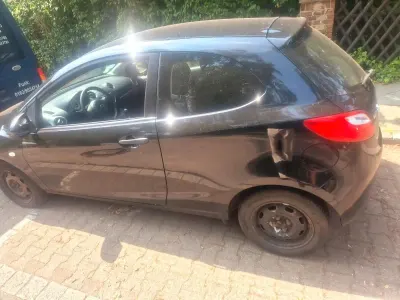Gebraucht Mazda 2 2008 Schwarz Kleinwagen