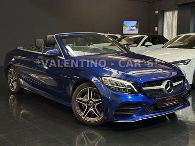 Gebraucht Mercedes C220 AMG 194 PS (142 kW) 2019 Blau Cabrio