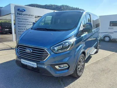 Gebraucht Ford Tourneo Titanium X 185 PS (136 kW) 2020 Chromablau metallic Van / Kleinbus