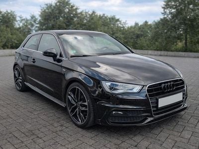 Gebraucht Audi A3 S-Line 125 PS (91 kW) 2014 Schwarz Limousine