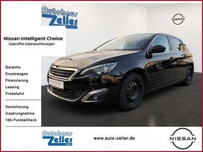 Gebraucht Peugeot 308 Allure 131 PS (96 kW) 2017 Schwarz Limousine