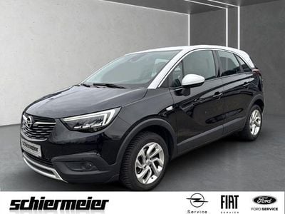 Gebraucht Opel Crossland X Innovation 110 PS (80 kW) 2018 Schwarz SUV