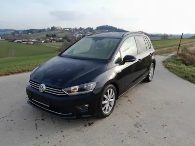 Gebraucht VW Golf Sportsvan LOUNGE 110 PS (80 kW) 2015 Schwarz Van / Kleinbus