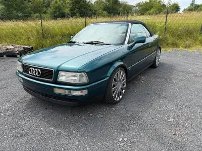 Gebraucht Audi Cabriolet 133 PS (97 kW) 1992 Grün Cabrio