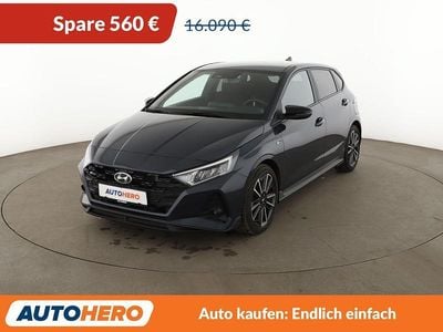 Gebraucht Hyundai i20 N Line 101 PS (74 kW) 2021 Grau Kleinwagen