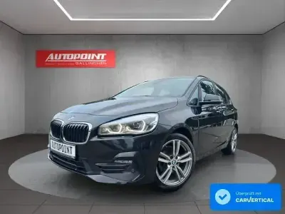 Gebraucht BMW 218 Active Tourer Sport Line 230 PS (169 kW) 2019 Schwarz Van / Kleinbus