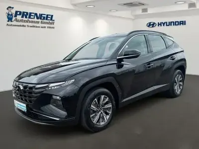 Gebraucht Hyundai Tucson Select 150 PS (110 kW) 2023 Abyss black SUV