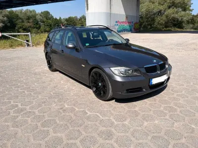 Gebraucht BMW 320 177 PS (130 kW) 2008 Silber Kombi