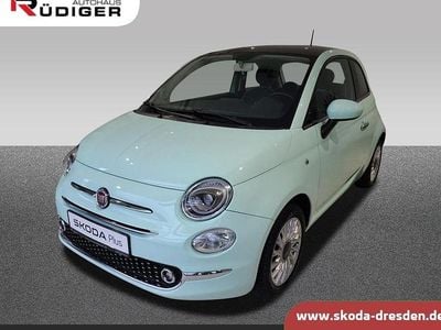 Gebraucht Fiat 500 Lounge 69 PS (50 kW) 2016 Grün Limousine