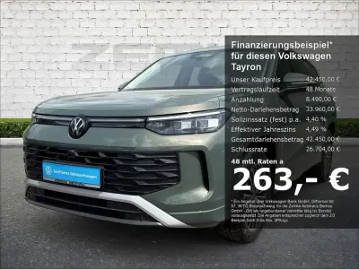 Gebraucht VW Tayron Life 193 PS (141 kW) 2025 Grün SUV