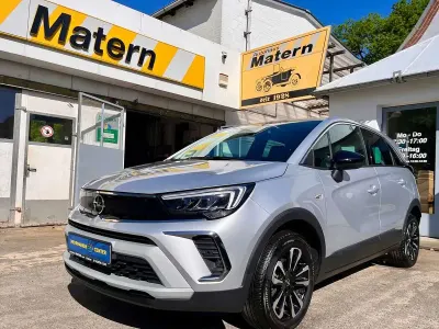 Gebraucht Opel Crossland X Elegance 110 PS (80 kW) 2024 Lackierung aluminiumgrau/meta SUV